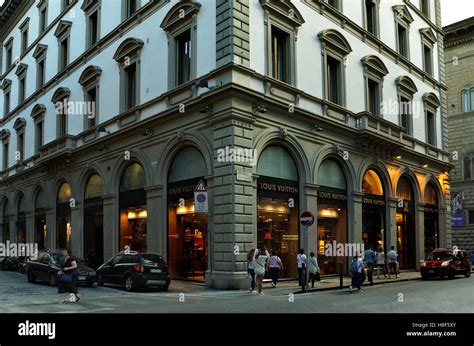 Louis Vuitton Firenze store, Italy.